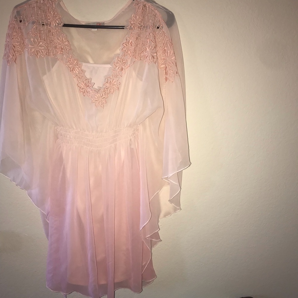 Angel Wing Ombré Dress